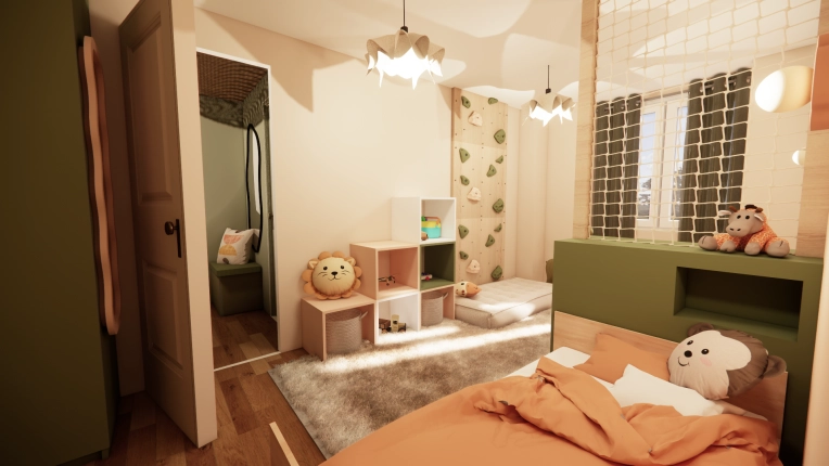 Room, Creation of exclusive furniture, Shopping list, 3D ambiance, Plan, Renovation
