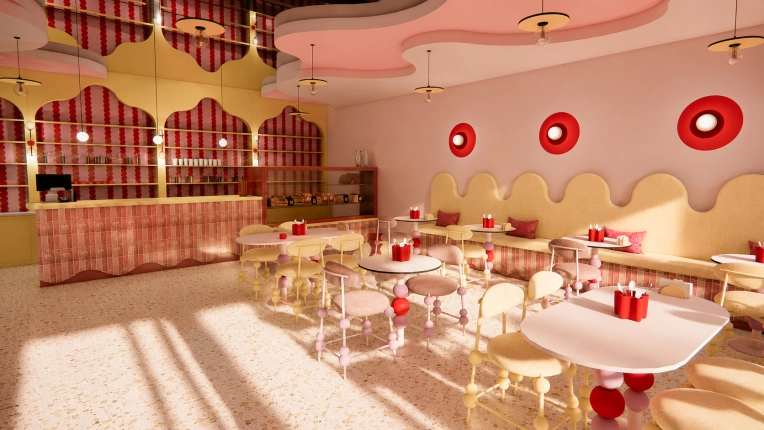Restaurant, Full Project, Shopping list, 3D ambiance, Plan, Renovation