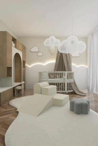 Bohemian, Minimalist, Scandinavian, Room, Chic, Full Project
