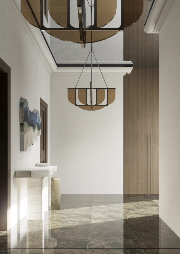 Minimalist, Chic, Dressing, 3D ambiance
