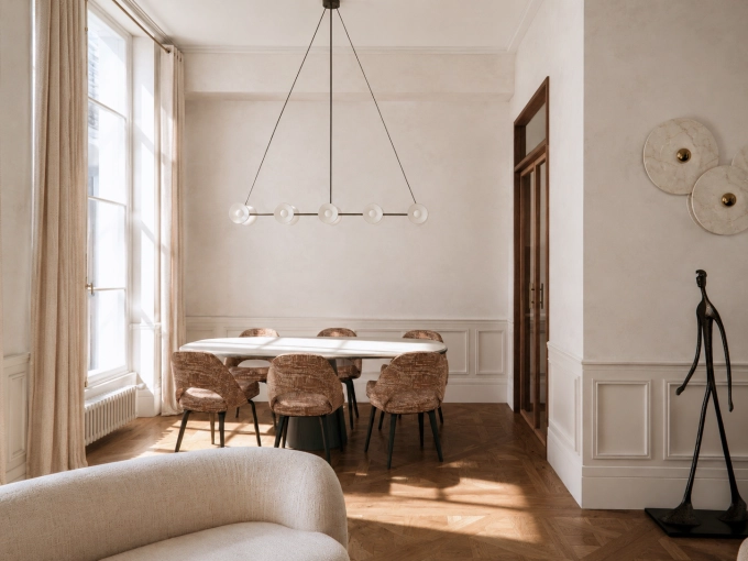 Chic, Dining room, Full Project
