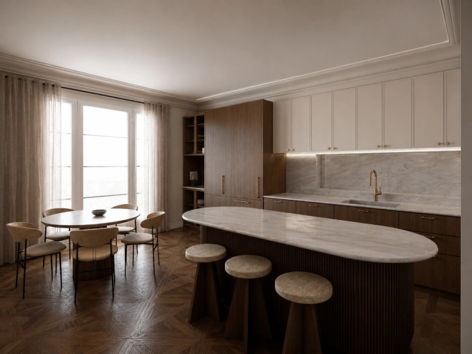 Kitchen, Chic