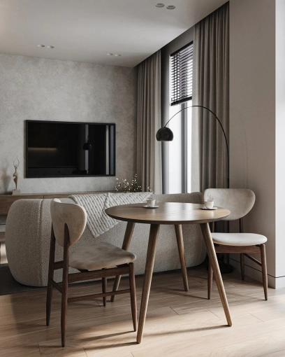 Minimalist, Contemporary, Flats / Apartments, Chic, Feng Shui