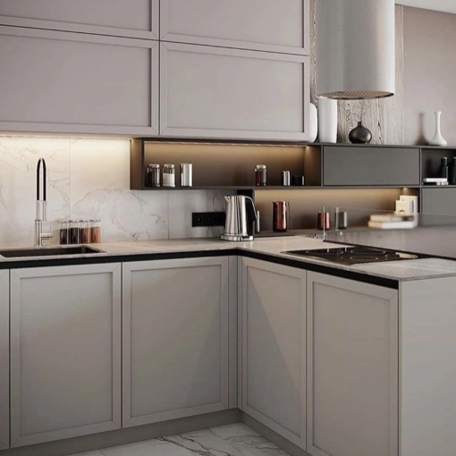 Minimalist, Contemporary, Kitchen, Chic
