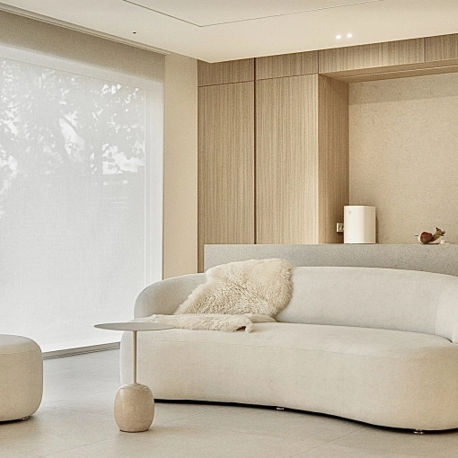 Minimalist, Contemporary, Chic, Nature, Living room