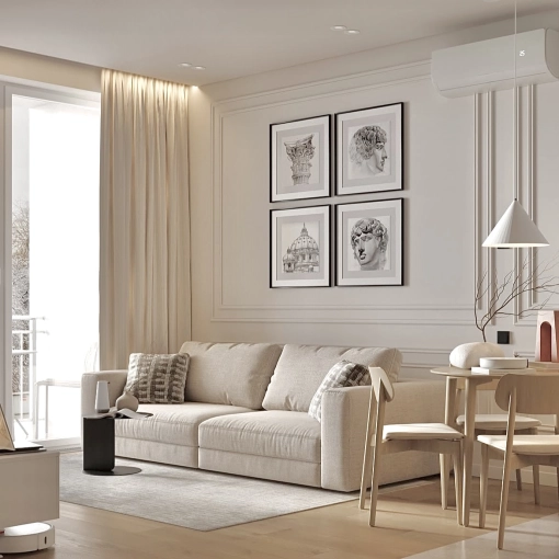 Minimalist, Contemporary, Chic, Living room