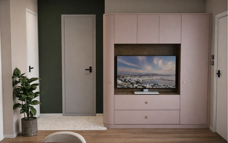 Minimalist, Contemporary, Flats / Apartments, 3D ambiance