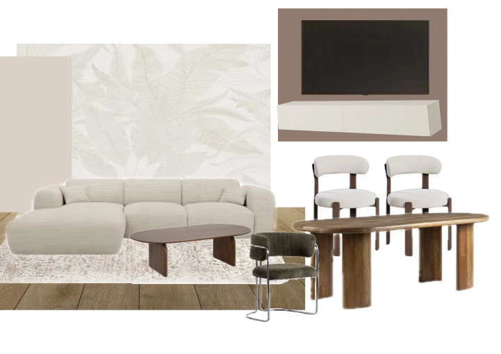 Minimalist, Contemporary, Chic, Living room, Consultation Visit, Shopping list