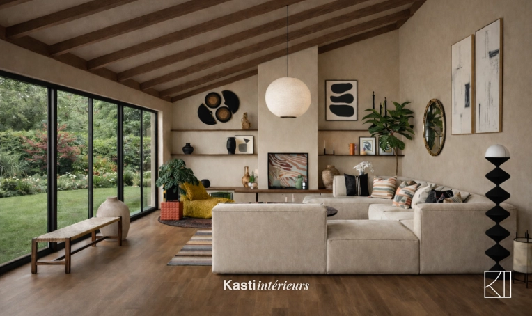 Home, Rustic, Bohemian, Vintage, Consultation Visit, 3D ambiance, Plan, Renovation