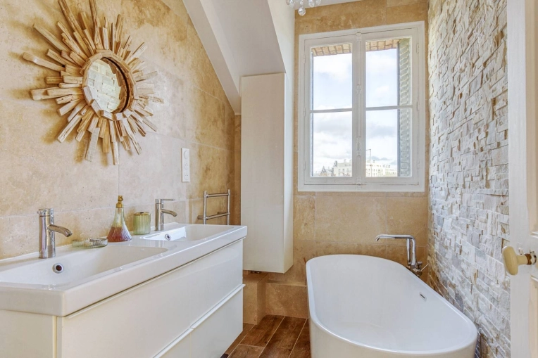 Bohemian, Contemporary, Bathroom, Chic, Full Project, Renovation