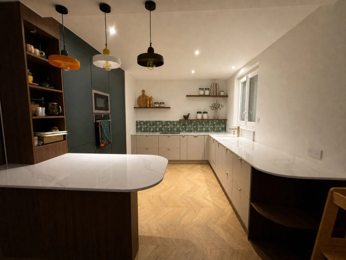 Contemporary, Kitchen, Full Project, Creation of exclusive furniture, Renovation
