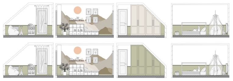Contemporary, Dressing, Full Project, Creation of exclusive furniture, Plan