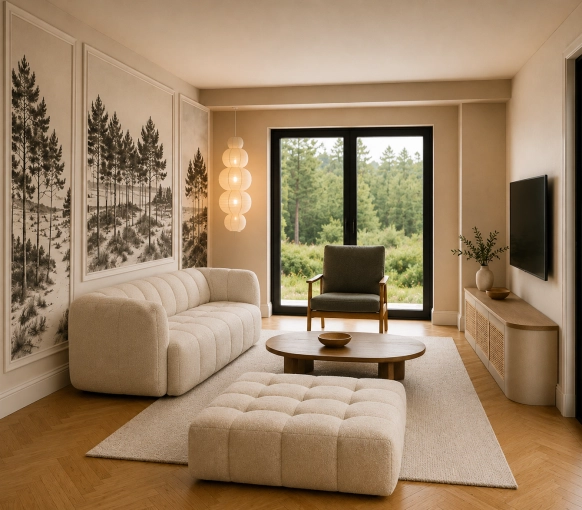 Contemporary, Living room, Remote Coaching