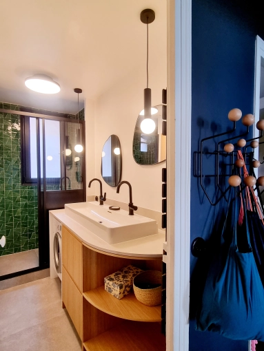 Contemporary, Bathroom, Full Project