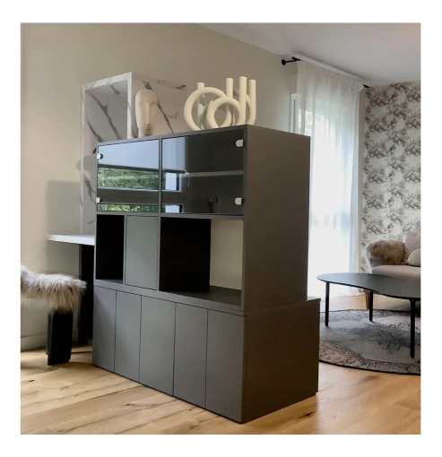 Contemporary, Flats / Apartments, Chic, Coach shopping, Creation of exclusive furniture, Renovation