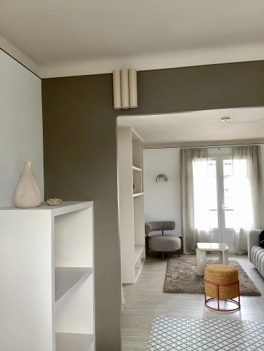 Contemporary, Flats / Apartments, Vintage, Chic, Full Project, Creation of exclusive furniture, Renovation