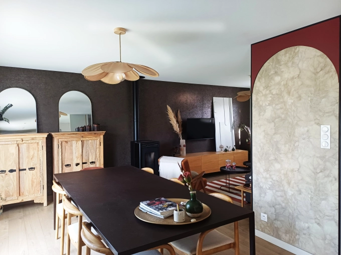Bohemian, Dining room, Full Project