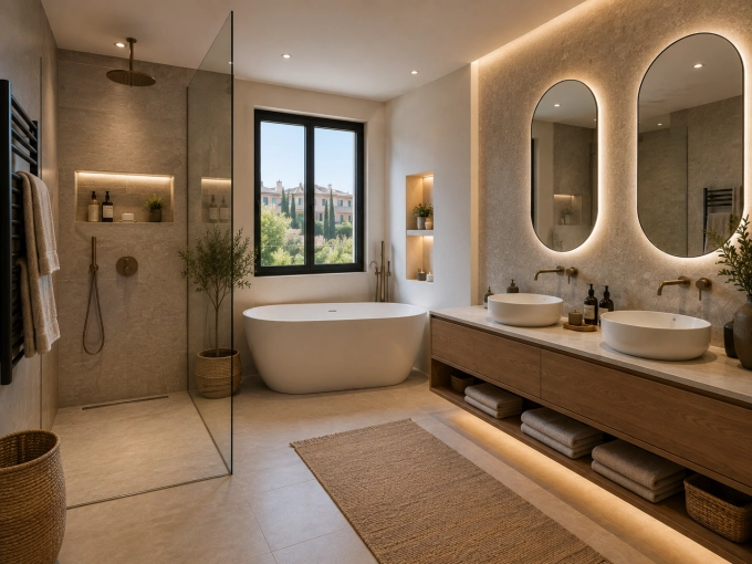 Salle de bain, 3D d'ambiance