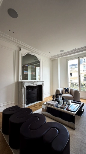 Industrial, Contemporary, Vintage, Chic, Living room, Full Project