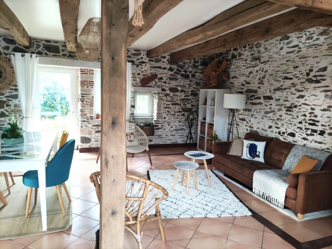 Home, Rustic, Bohemian, Scandinavian, Living room