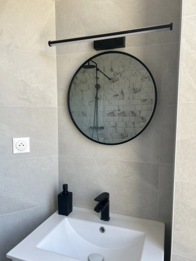 Home, Minimalist, Contemporary, Bathroom, Chic, Shopping list, 3D ambiance, Plan, Renovation, Layout