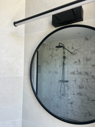 Home, Minimalist, Contemporary, Bathroom, Chic, Full Project, Shopping list, 3D ambiance, Renovation