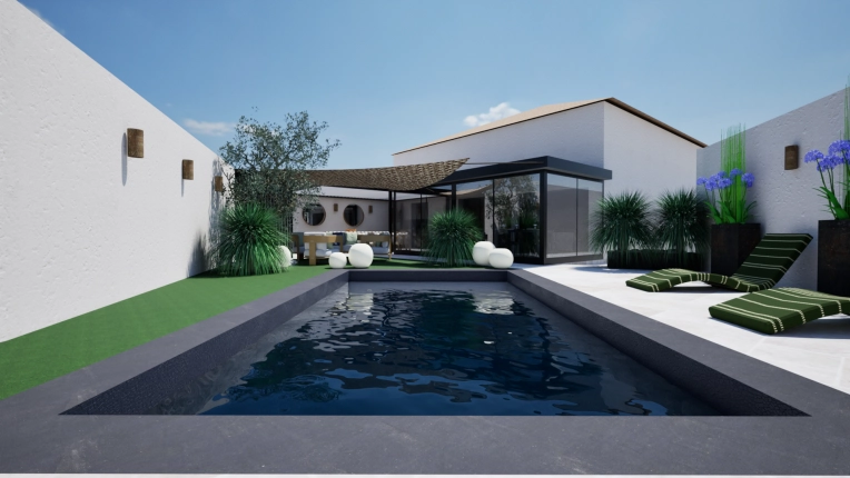 Outdoor/Garden, Chic, Full Project