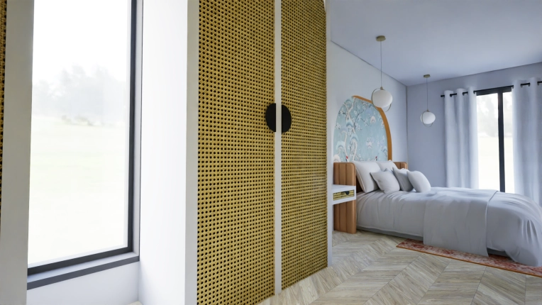 Contemporary, Japanese, Dressing, Full Project