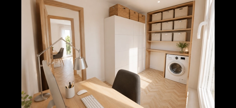 Chic, Nature, Office, Full Project, 3D ambiance, Plan, Renovation