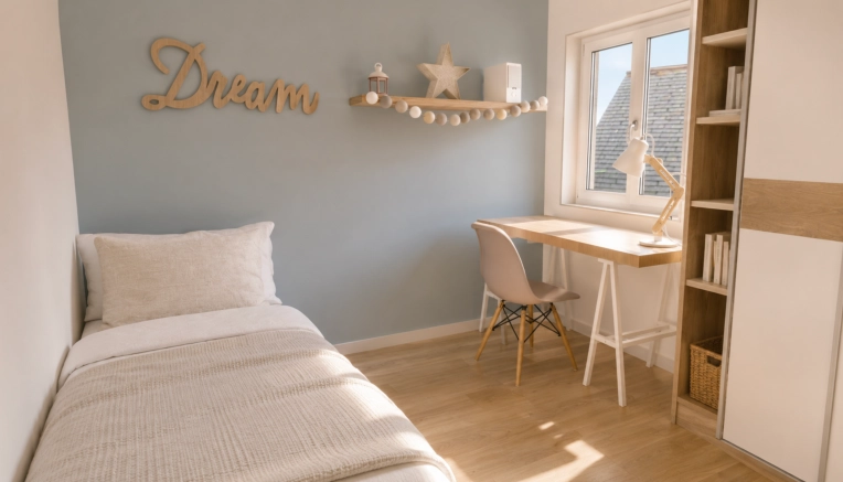 Bohemian, Room, Full Project, 3D ambiance, Plan, Renovation