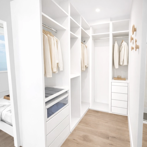 Bohemian, Contemporary, Chic, Dressing, Full Project, 3D ambiance, Plan, Renovation