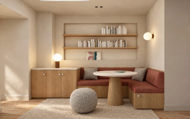 Minimalist, Contemporary, Chic, Tiny house, Consultation Visit, Creation of exclusive furniture, Plan, Layout