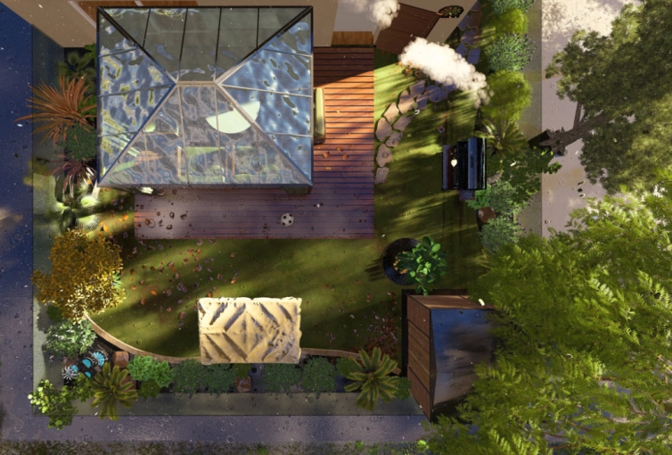 Home, Japanese, 3D ambiance