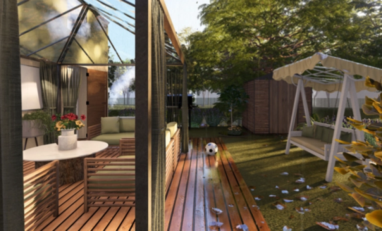 Home, Japanese, Feng Shui, 3D ambiance