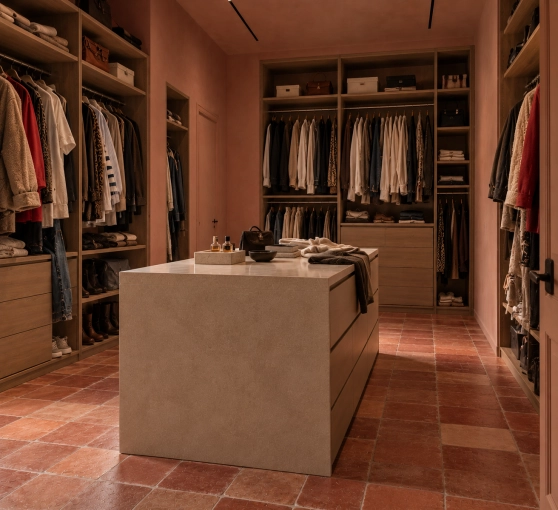 Contemporary, Vintage, Chic, Wabi-sabi, Dressing, Consultation Visit, Full Project, Creation of exclusive furniture, Shopping list, 3D ambiance, Plan, Renovation