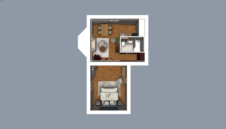 Flats / Apartments, 3D ambiance, Plan, Layout