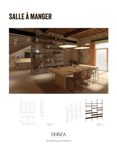 Maison individuelle, Projet complet, 3D d'ambiance, Plan, Rénovation