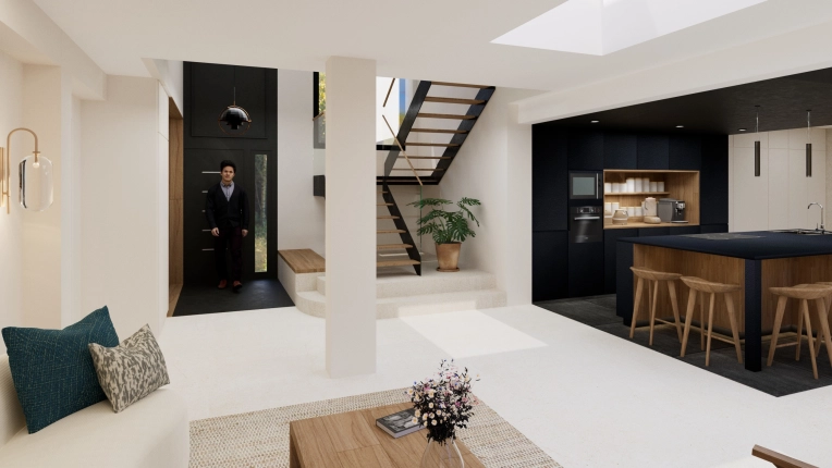 Home, Minimalist, 3D ambiance