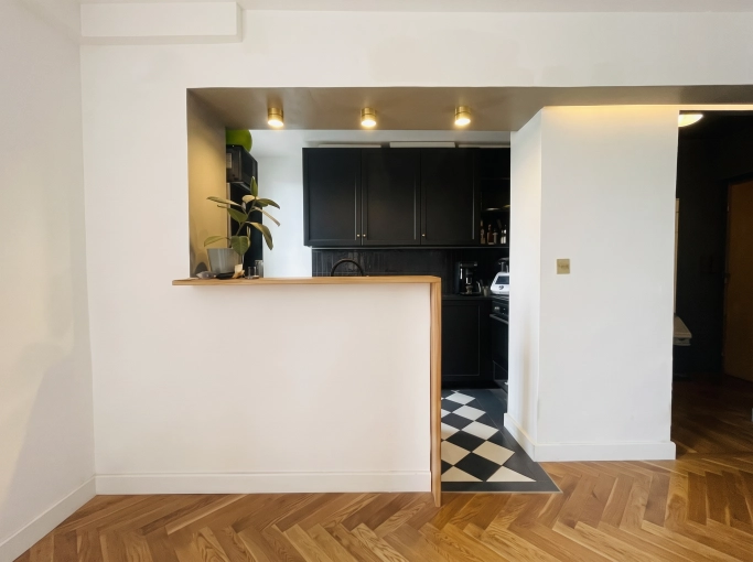 Kitchen, Chic, Full Project